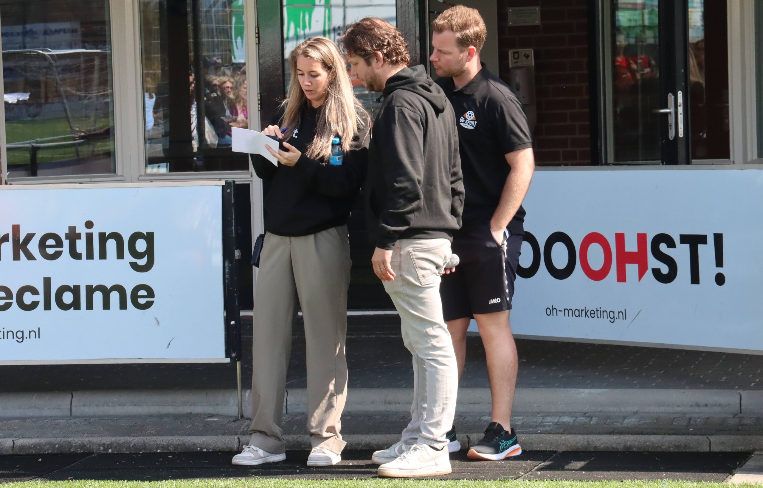 Vrijwilligers bij GO-Sport